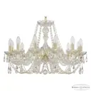 Люстра подвесная Bohemia ivele crystal 13594 13594 12 ламп 24 м² цвет золото