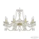 Люстра подвесная Bohemia ivele crystal 13559 8 ламп 16 м² цвет золото