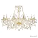 Люстра подвесная Bohemia ivele crystal 12397 12397 12 ламп 24 м² цвет золото