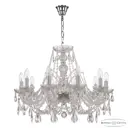 Люстра подвесная Bohemia ivele crystal 12974 12974 10 ламп 20 м² цвет никель