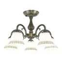 Люстра потолочная Arte perfetto luce 376418 376418 1 лампа 2 м² цвет бронза