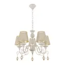 Люстра подвесная Arte perfetto luce 376487 5 ламп 10 м² цвет белый