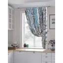 Штора на ленте репс Helga Гренворс 150x180 см цвет синий HH530239