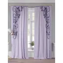 Комплект штор на ленте велюр Helga Силоринс 150x260 см цвет фиолетовый HH958533
