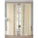 Комплект штор на ленте велюр Helga Микиронс 150x260 см цвет бирюзовый HH958371