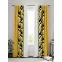 Комплект штор на ленте блэкаут Helga Фронвирс 300x270 см цвет желтый HH955007