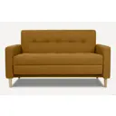 Диван Divan.ru Нумо Мини 142x79x87 см рогожка цвет жёлтый/золотой