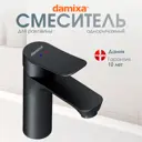Смеситель для раковины DAMIXA DX7502103 цвет черный