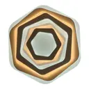 Светильник настенно-потолочный светодиодный Мелодия света Led light 55-6023 16 м² изменение оттенков белого свет цвет бесцветный-прозрачный