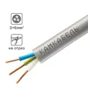 Кабель Камкабель NUM 3x6 на отрез ГОСТ цвет серый