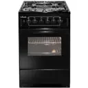 Газовая плита с духовкой Лысьва ЭГ 401-2У 50x84x60 см цвет черный