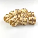 Ниппель Профитт 1"x1" НР латунь 10 шт