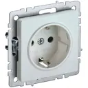 Розетка встраиваемая Iek Brite BR-R11-16-K36 с заземлением цвет жемчужный