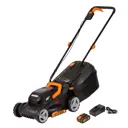Газонокосилка аккумуляторная Worx WG730E 20 В 30 см 1x4 Ач АКБ и ЗУ входит в комплект