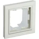 Рамка для розеток и выключателей Iek Brite BR-M12-44-K10 1 пост цвет бежевый