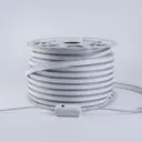 Неон 220В 8 Вт/м RGB IP65 LUX Светодиодная лента 9*18мм 5050 72 диодов 50м бухта, м