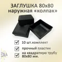 Заглушка Элимет 80x80 мм наружная 10 шт