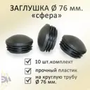Заглушка Элимет D76 мм сфера 10 шт