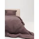 Комплект постельного белья Лидер Дом Какао основа двуспальный поплин коричневый