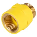 Диэлектрическая вставка для газа 3/4"х30 см гайка-штуцер