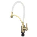 Смеситель для кухни Fmark FS8244C-02 гибкий излив 20.2 см цвет бронза