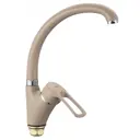 Смеситель для кухни Fmark FM4166S поворотный излив 24.4 см цвет песочный