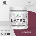 Краска для деревянных окон и дверей Malare Latex антисептическая быстросохнущая без запаха матовая цвет византия 0.5 кг