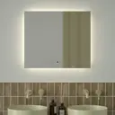 Зеркало для ванной Defesto Glow DF 2506RH с подсветкой 70x60см
