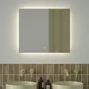 Зеркало для ванной Defesto Glow DF 2506SH с подсветкой 70x60см