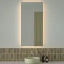 Зеркало для ванной Defesto Glow DF 2518S с подсветкой 60x120см