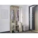 Комплект мебели для прихожей Первый Мебельный Дуб 85x185x34 см ЛДСП цвет дуб сонома