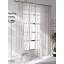 Тюль на ленте At Home Сакнар вуаль 200x250 см цвет серебристый/серый AA207222