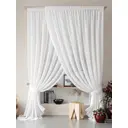 Тюль на ленте At Home Нариа вуаль 300x250 см цвет белый AA207250-250