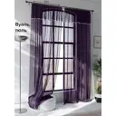 Тюль на ленте At Home Сакнар вуаль 200x250 см цвет фиолетовый AA207231
