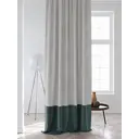 Штора на ленте At Home Дорвисент репс 150x280 см цвет серебристый/серый/бежевый/зеленый AA537056