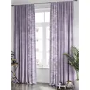 Комплект штор на ленте Helga Миронкис репс 220x250 см цвет белый HH545028