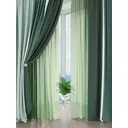 Комплект штор на ленте Helga Эмрионс блэкаут 150x260 см цвет белый/синий/серый/голубой/зеленый HH526161