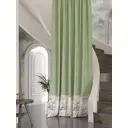 Штора на ленте Helga Мифриндес репс 150x280 см цвет бирюзовый HH537465