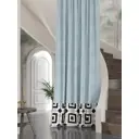 Штора на ленте Helga Викнелс репс 150x280 см цвет голубой HH537639