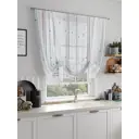 Тюль на ленте Helga Ранмирсот вуаль 150x150 см цвет белый HH518104