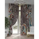 Комплект штор на ленте Helga Лонгринс габардин 150x250 см цвет белый HH948244