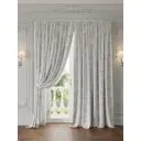 Комплект штор на ленте Helga Амифит блэкаут 220x280 см цвет белый/серый HH980455