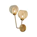 Настенный светильник Arte perfetto luce 3327.882-2b-300/h380/g9-2 g 369491 цвет золото