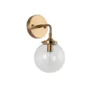 Настенный светильник Zortes Lampady Zrs.79902.1 цвет прозрачный латунь