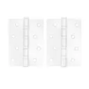 Петли дверные универсальные Vettore 100×75×2.5-4BB MWP белый матовый