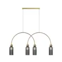 Светильник подвесной Maytoni Antic Mod302pl-04gr 4 лампы 8 м² цвет золото