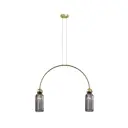 Светильник подвесной Maytoni Antic Mod302pl-02gr 2 лампы 4 м² цвет золото
