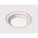 Люстра потолочная светодиодная Myfar Thalassa с пультом управления 28 м² теплый белый (желтый) свет цвет белый