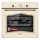 Электрический встраиваемый духовой шкаф Simfer B6EO77522 60х59.5х56.5 см цвет бежевый
