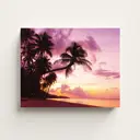 Картина без рамки Postermarket Закат на побережье 40x50 см